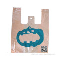 OEM High Quality Fresh Vegetables Packaging T-shirt Plastic Foot Bag